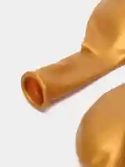 Золотой воздушные шары 5 штук хром