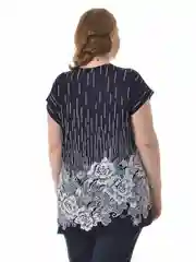 Футболка женская, большого размера