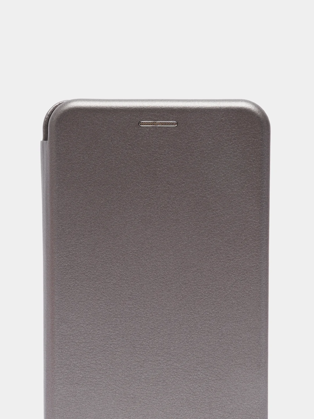 Серебряный чехол-книжка для Samsung Galaxy A02