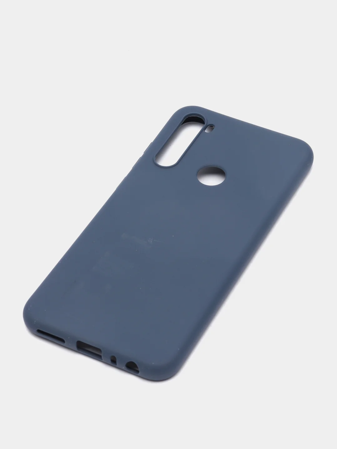 Темно-синий чехол Xiaomi Redmi Note 8T силиконовый
