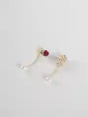 Серьги с мишкой, женские