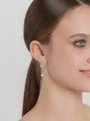 Серьги с мишкой, женские