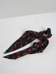 Черный резинка для волос