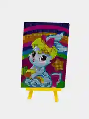Коралловый алмазная мозаика на подставке