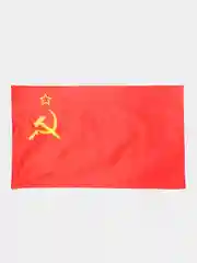 Вишнёвый флаг с гербом России, Пролетарий, СССР, Имперский, Татарстана на 9 мая 90 х 135 см