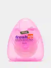Розовый зубная нить Fresh Up мятная 50 м / Флоссер