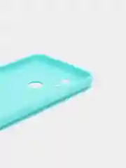 Бирюзовый чехол силиконовый матовый для Realme C21