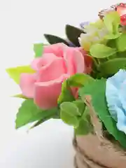 Оранжевый букет из мыльных цветов и ягод, подарочный набор"Букет ",подарок учителю,коллеге