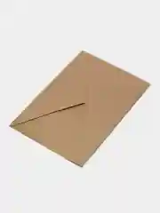 Конверт из крафтовой бумаги С5 162х229 мм, бумажный, подарочный, для открыток, приглашений