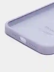 Светло-синий чехол Silicone Case для iPhone 13 Pro, с защитой камеры, закрытый низ