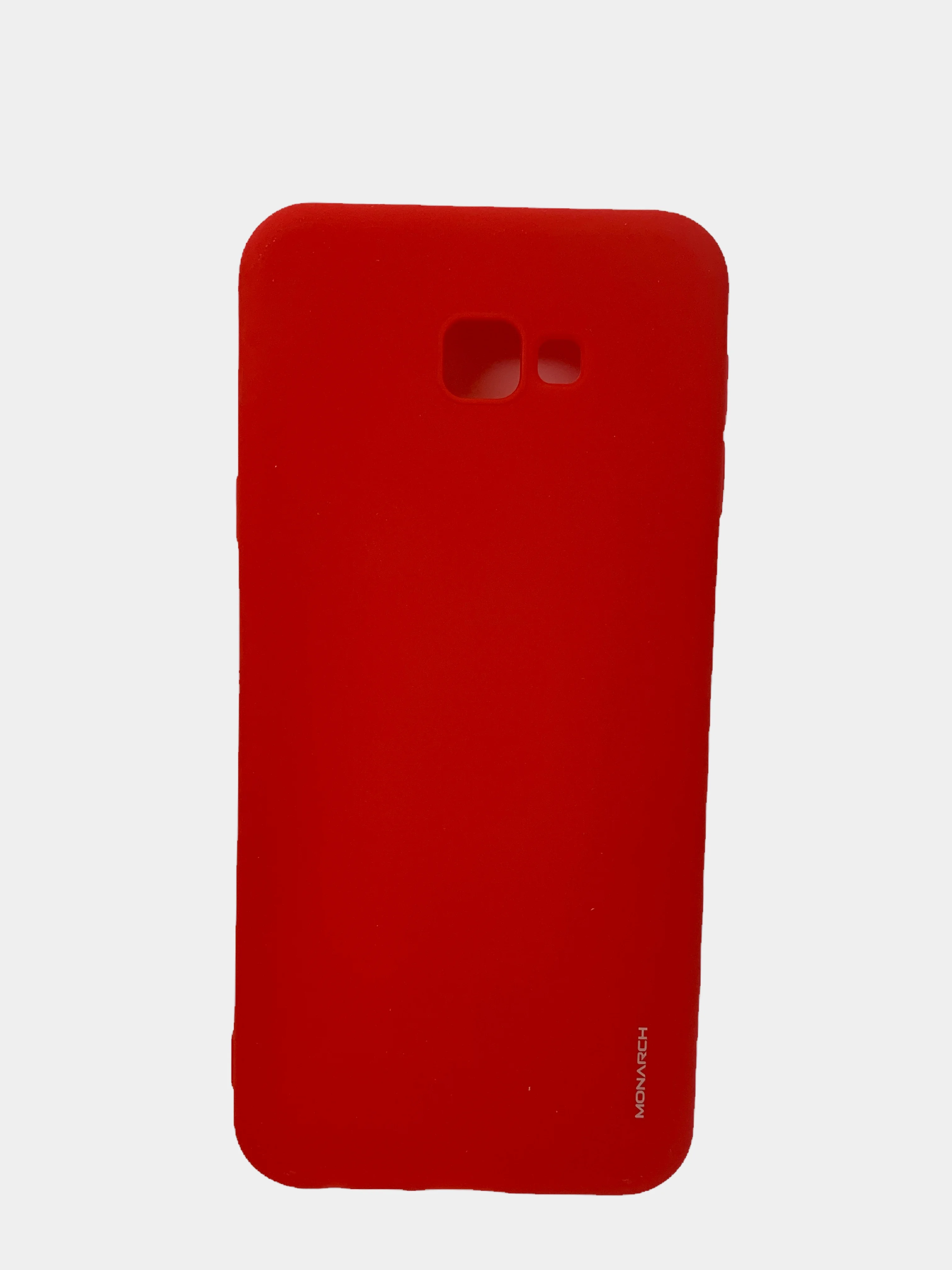 Красный фирменный чехол для Samsung J4 Plus, Monarch