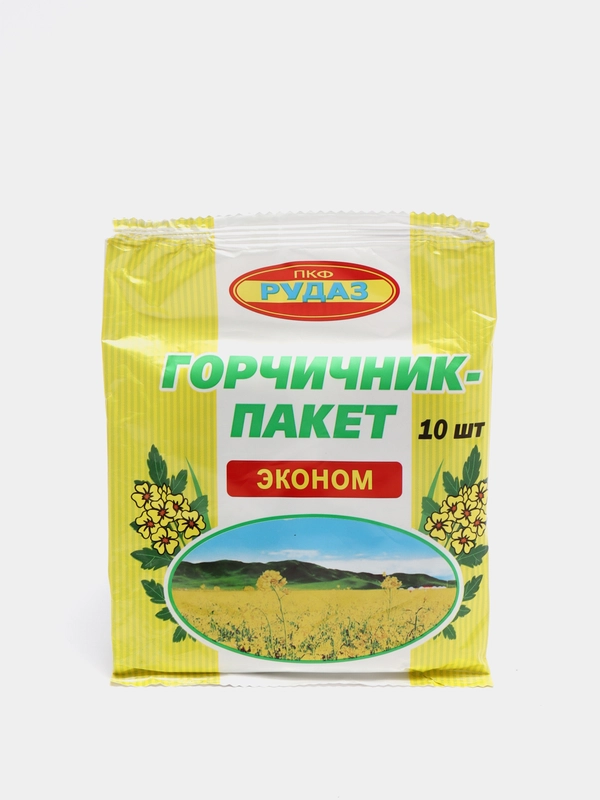 Горчичник-пакет "Эконом" 95 х 95 мм, 10 штук