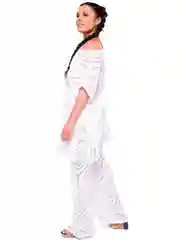 Белый туника "Гипноз" ecopooh
