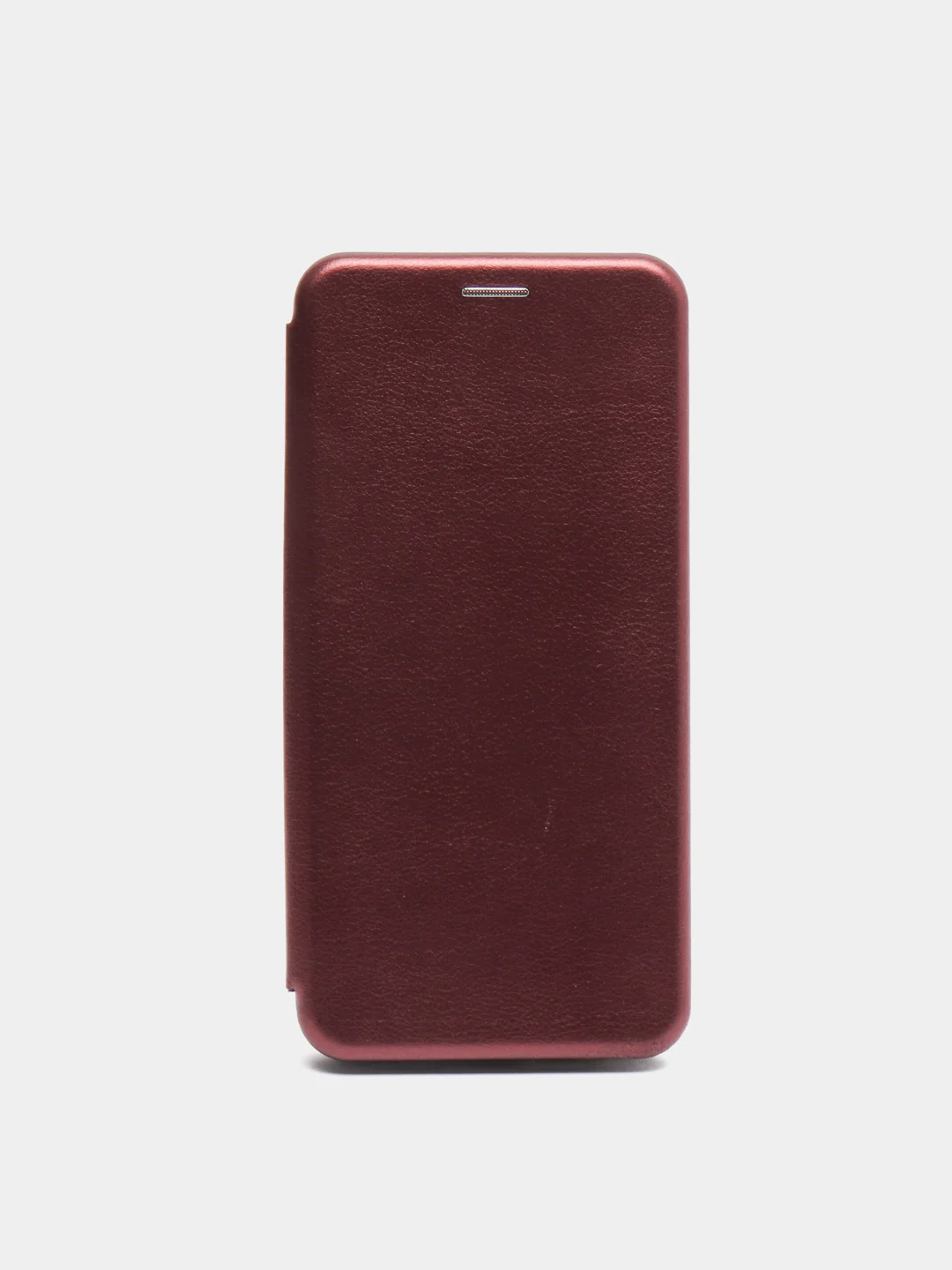 Багровый чехол-книжка для Xiaomi POCO M3 / Redmi 9T