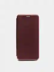 Багровый чехол-книжка для Xiaomi POCO M3 / Redmi 9T