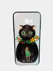 Желтый чехол для Samsung J4 Plus