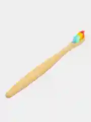 Бамбуковая зубная щетка натуральная