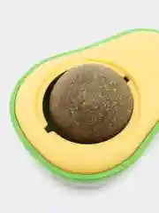 Игрушка для кошек авокадо с натуральной кошачьей мятой