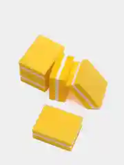 Желтый баф мини для ногтей