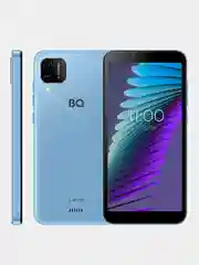 Голубой смартфон BQ 5765L Clever, безрамочный, 4-ядерный