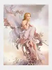 Алмазная мозаика "Фея цветов", 40 х 60