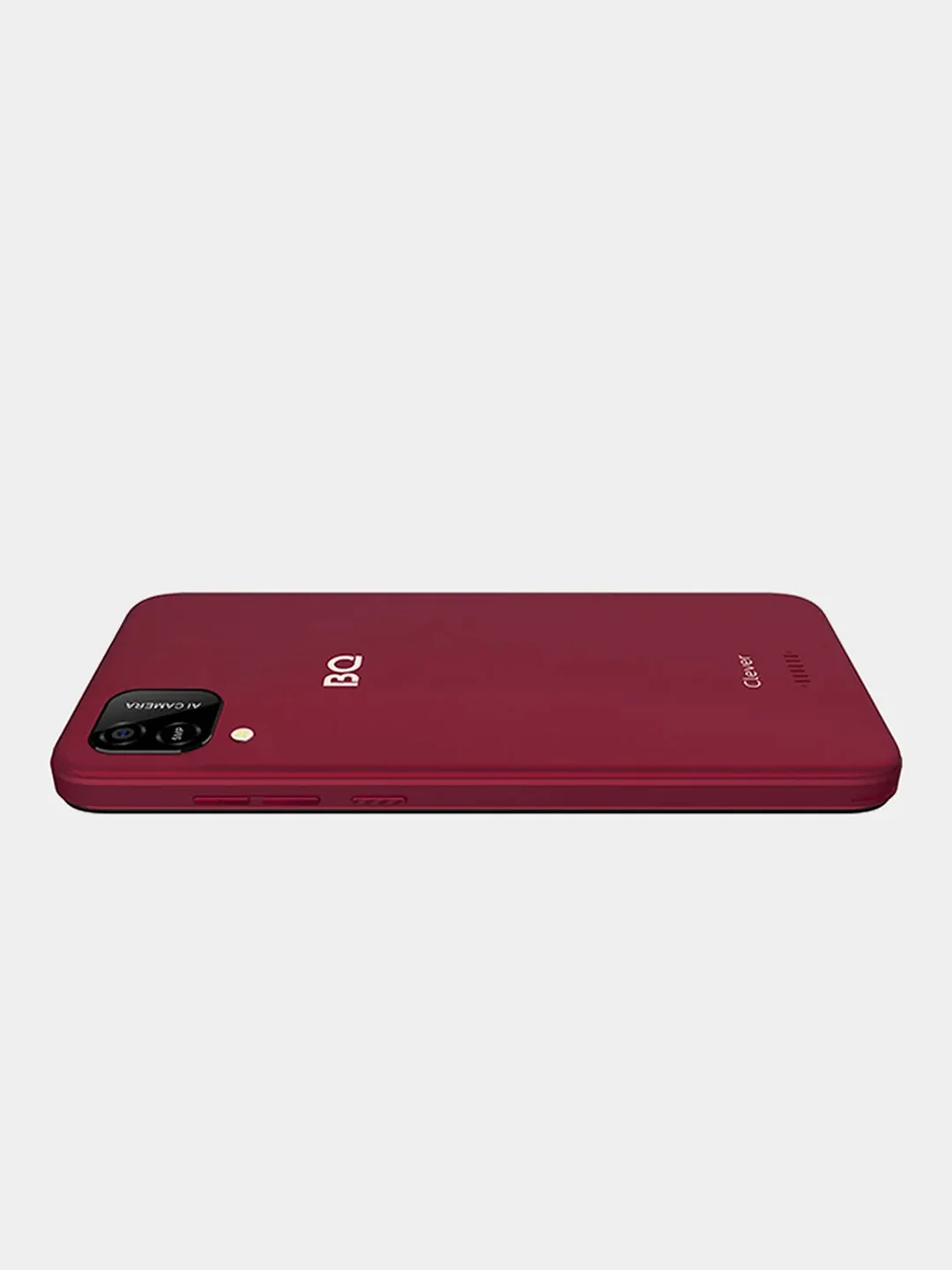 Красный смартфон BQ 5765L Clever, безрамочный, 4-ядерный