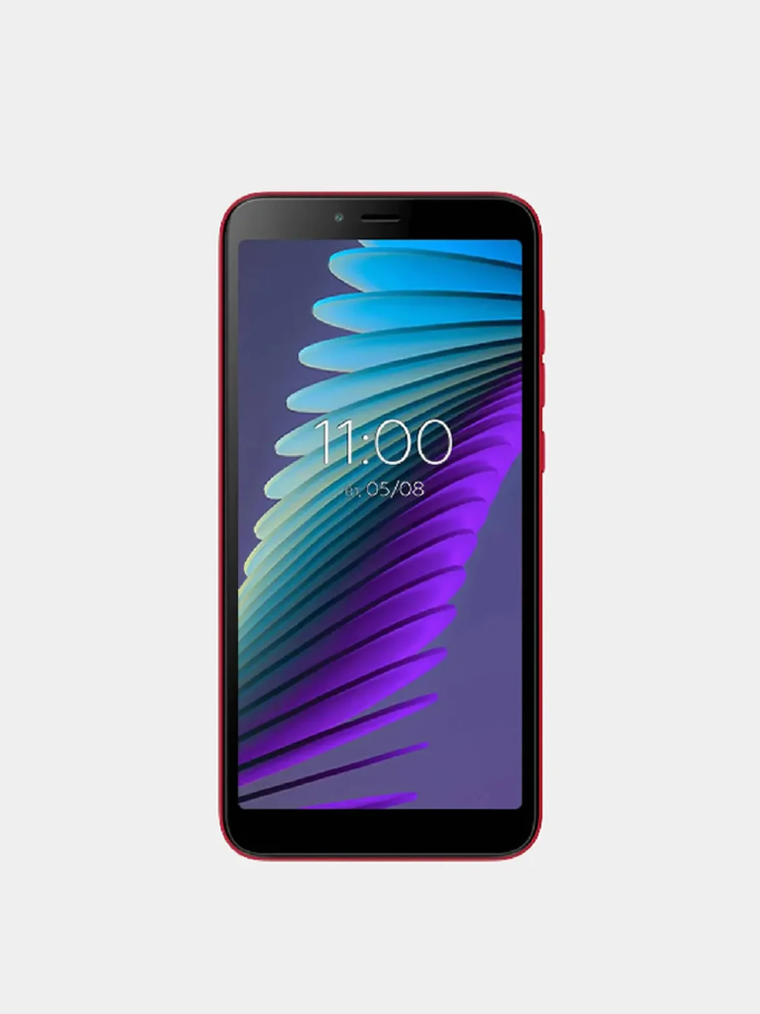 Красный смартфон BQ 5765L Clever, безрамочный, 4-ядерный