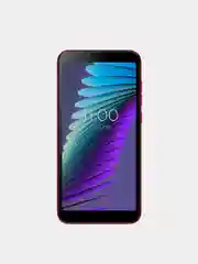 Красный смартфон BQ 5765L Clever, безрамочный, 4-ядерный