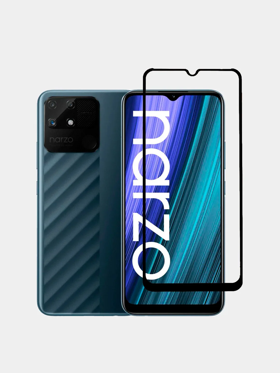 Защитное стекло для Realme Narzo 50A / C21 / C21Y / C25S