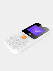 Белый мобильный телефон BQ 1853 Life, БОЛЬШИЕ КНОПКИ, 2 SIM, 1.77-дюймовый