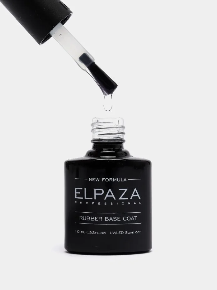 База каучуковая для гель лака, Elpaza Rubber Base Coat, 10 мл