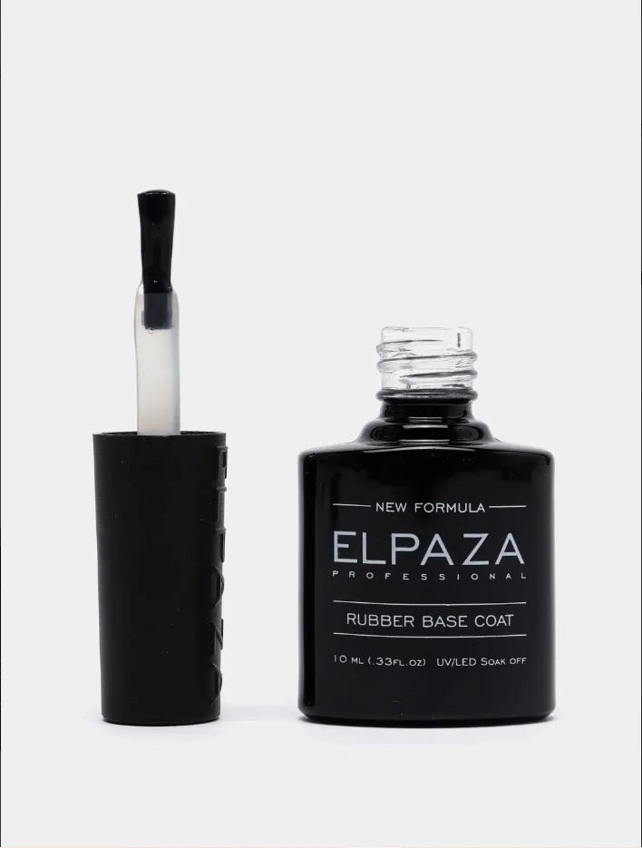 База каучуковая для гель лака, Elpaza Rubber Base Coat, 10 мл