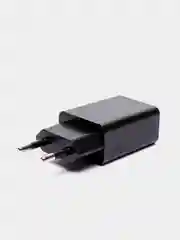 Черный сетевое зарядное устройство Denmen DC02, 2 USB порта, 2.1 A