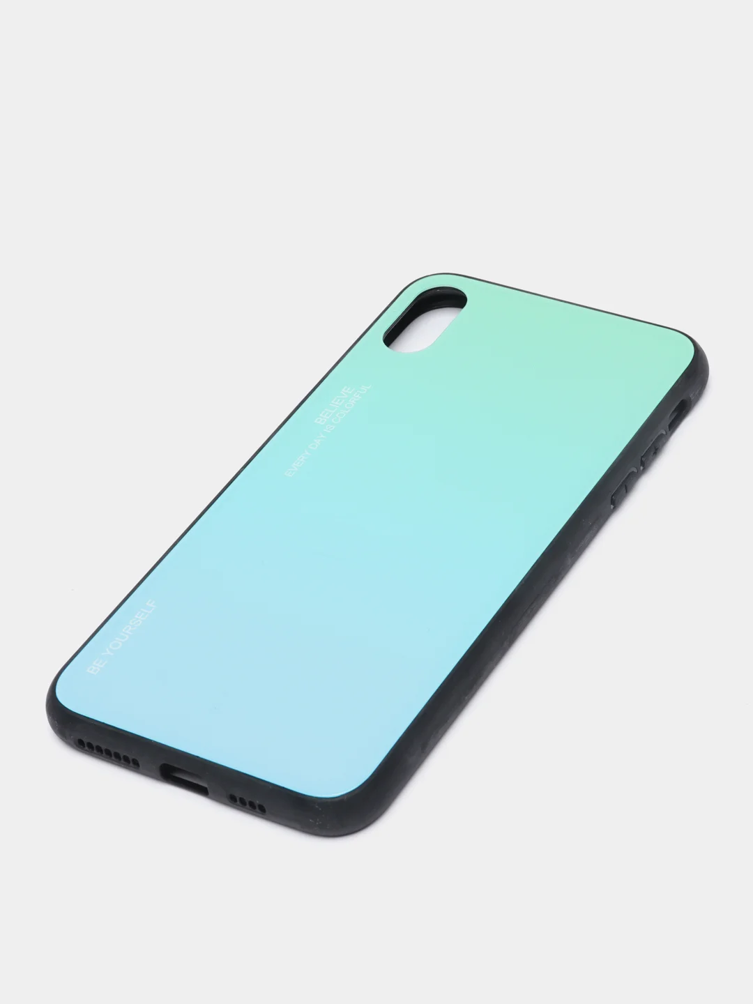 Коричневый чехол для Apple iPhone XS Max из закалённого стекла, 7 цветов