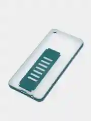 Тёмно-зелёный противоударный чехол с ремешком держателем Samsung Galaxy A11 M11 A21S A31 A41 A51 A71 M31