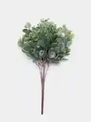 Искусственные цветы, зелень. Эвкалипт (пластиковый букет). Высота 37 см