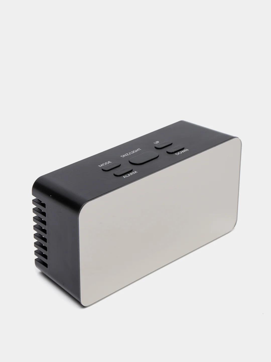 Белый часы зеркальные электронные настольные DS- 3658L зеленый/красный/белый свет