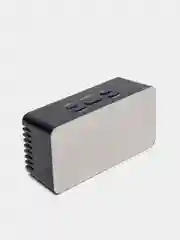 Зеленый часы зеркальные электронные настольные DS- 3658L зеленый/красный/белый свет