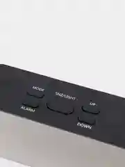 Зеленый часы зеркальные электронные настольные DS- 3658L зеленый/красный/белый свет