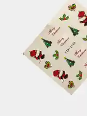 Темно-синий слайдеры для ногтей, нейл-дизайн, разноцветные наклейки для маникюра и педикюра