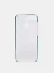 Голубой чехол силиконовый прозрачный, с цветной вставкой, для Honor Y6 Prime 2018 / Honor 7A Pro