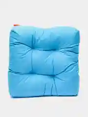 Голубой подушка для сидения MATEX "VELOURS", 40 х 40 х 8 см