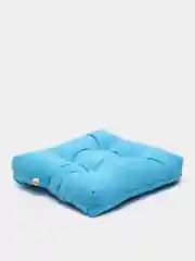 Голубой подушка для сидения MATEX "VELOURS", 40 х 40 х 8 см