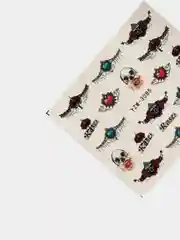Конфетный слайдеры для ногтей, нейл-дизайн, разноцветные наклейки для маникюра и педикюра