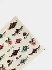 Конфетный слайдеры для ногтей, нейл-дизайн, разноцветные наклейки для маникюра и педикюра