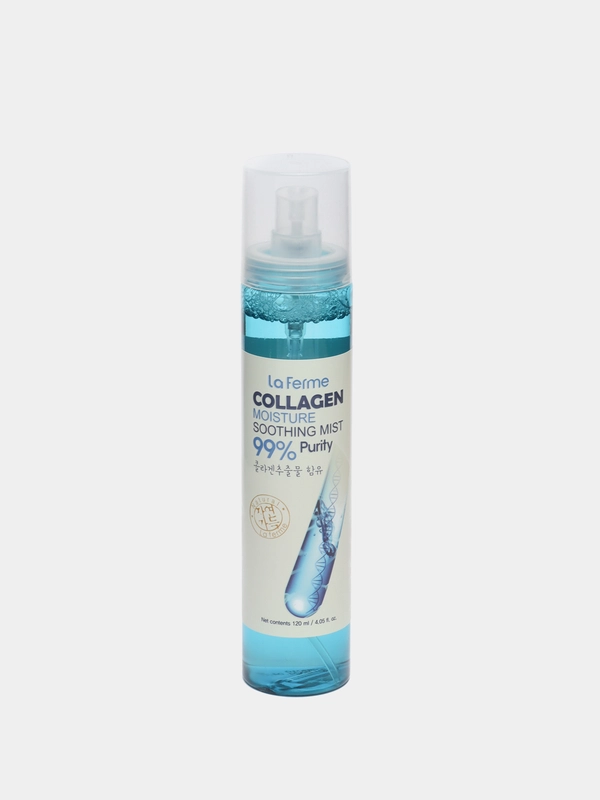 Мист для лица с коллагеном La Ferme Moisture Soothing Collagen Mist ,120 мл