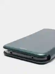 Зеленый чехол книжка на Xiaomi 8
