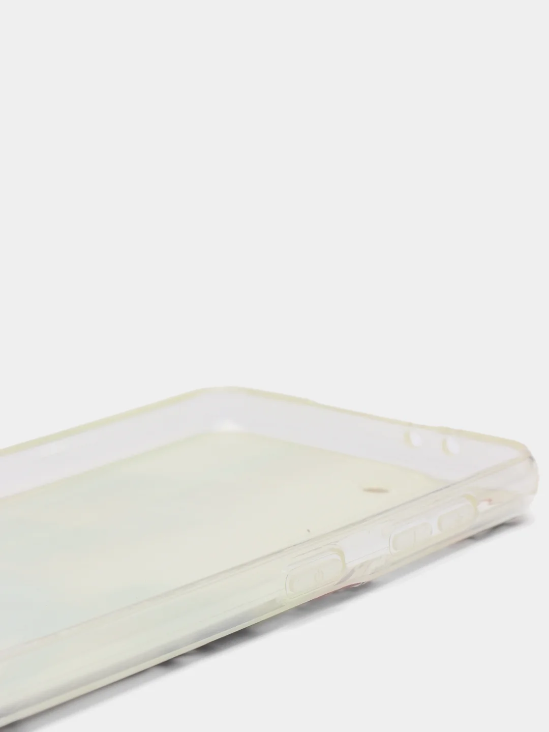 Коричневый чехол для Samsung G996F/S21 Plus силиконовый с рисунком