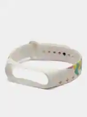 Оранжевый ремешок для Xiaomi mi band 3 / 4 / 5 / 6 силиконовый фитнес браслет