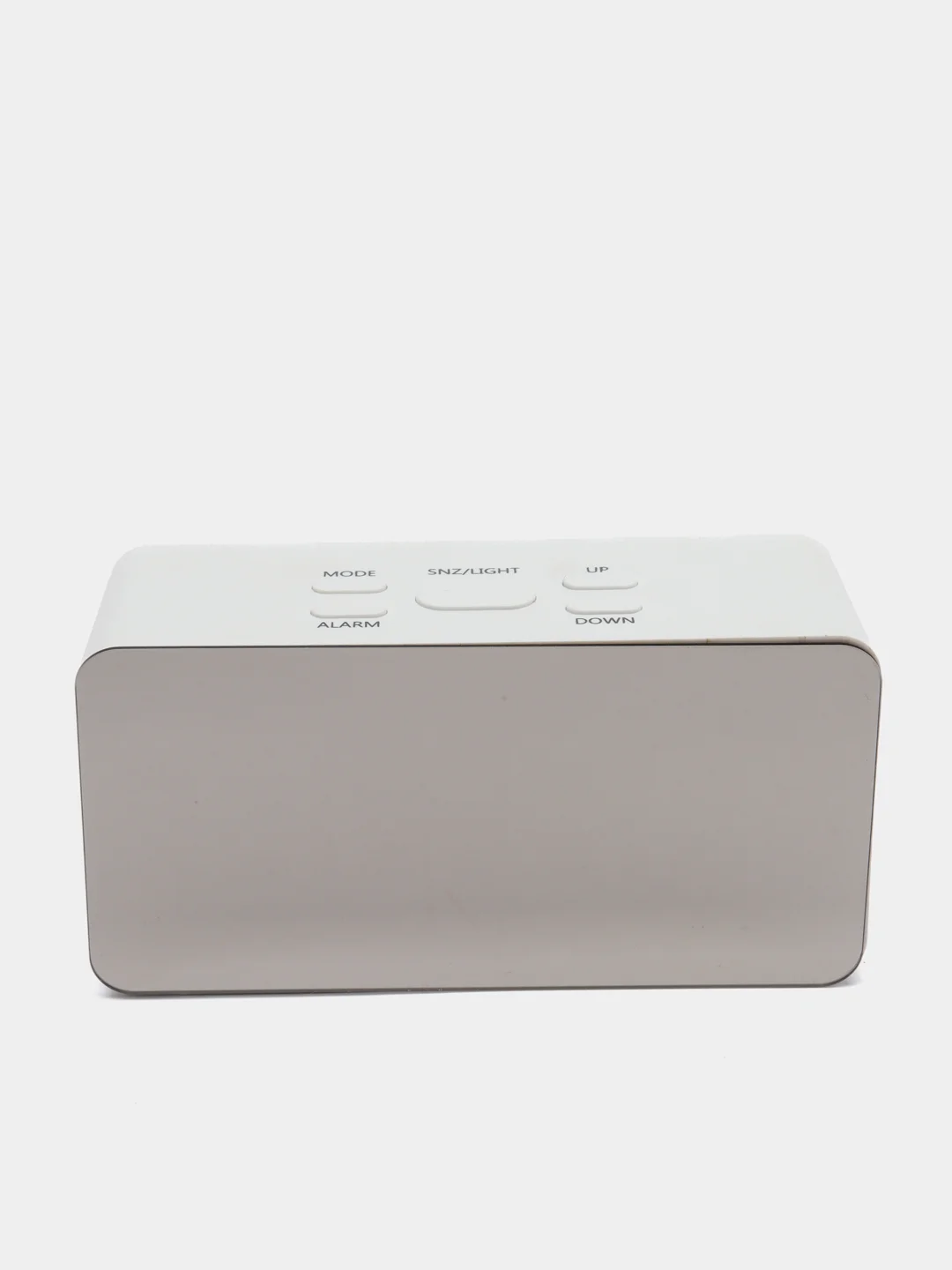 Красный часы зеркальные электронные настольные DS- 3658L зеленый/красный/белый свет